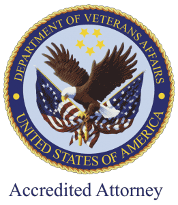 Donald D. Vanarelli, Esq. is honored to have received accreditation by the Department of Veterans Affairs ("VA") to prepare, present and prosecute claims for veterans before the VA.
