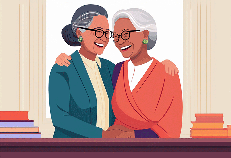 Sisters involved in NJ guardianship dispute.